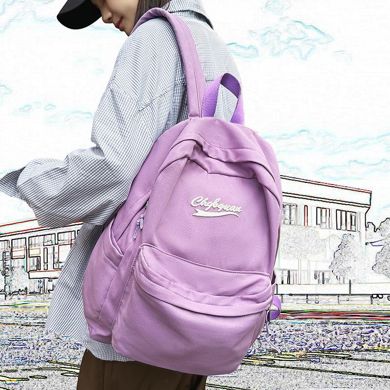 Children's Schoolbags  Elementary School Girls  Junior High School Girls  High Value Letter Backpacks