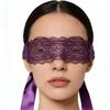 Sexy Lace Embroidered Lingerie with See-Through Eye Mask and Straps - Anime Inspired