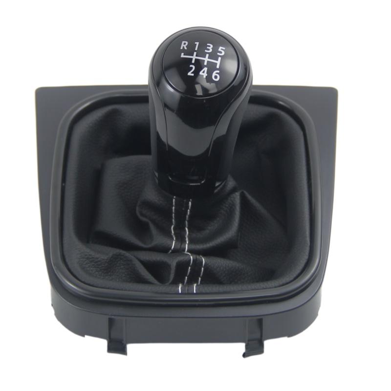 5/6 Speed Hand Speed Car Accessroeis Gear Shift Knob For Volkswagen VW Golf MK5 MK6 GTI GTD Jetta R32 2004- 2011 2012 2013 2014