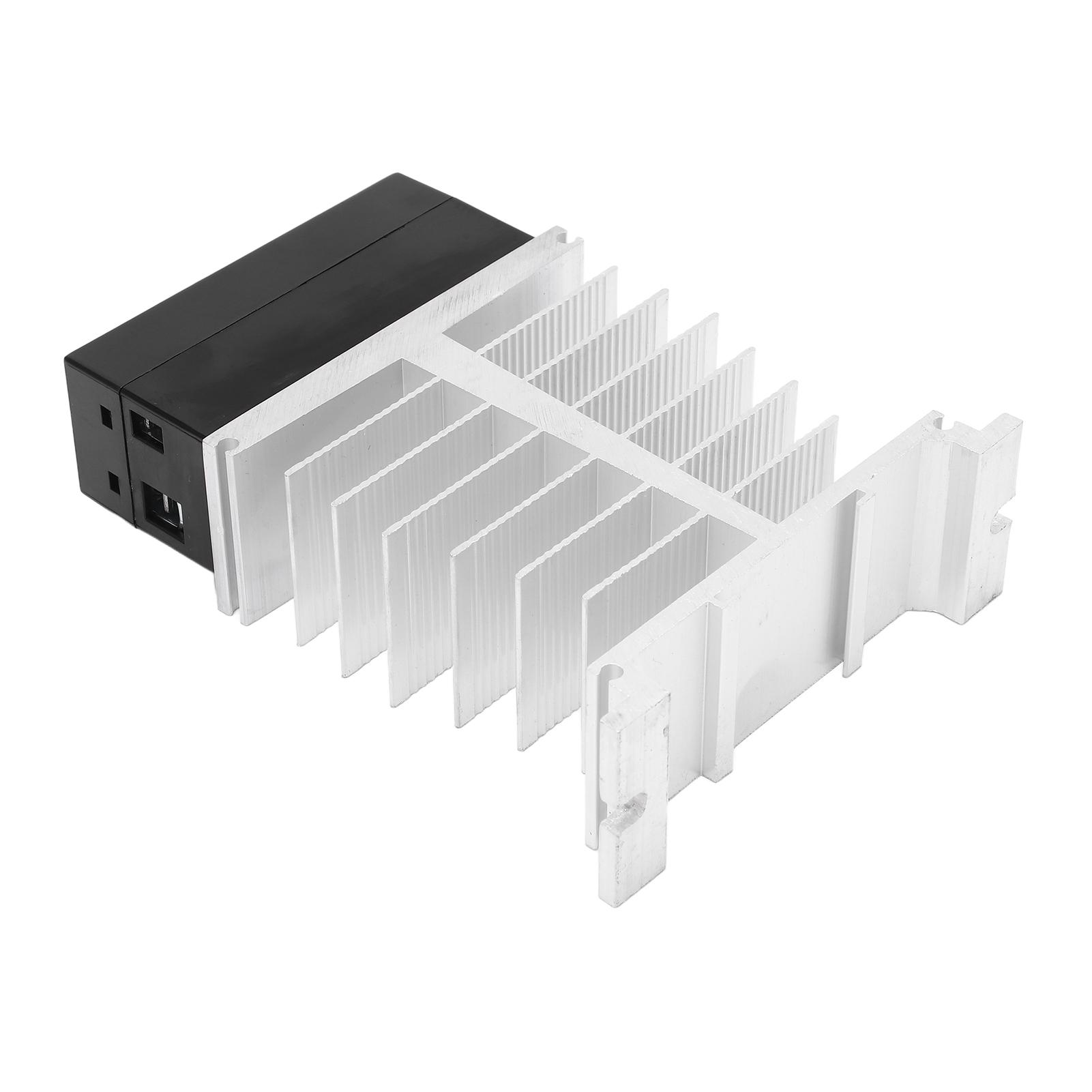 

BERM DC to DC Solid State Relay with Heat Sink Input 332VDC Output 5220VDC Safe SSR Module 120A