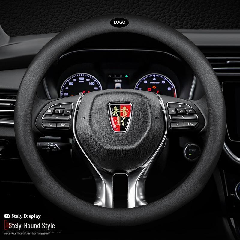 

Roewe Steering Wheel Cover: Genuine Leather for RX5/I5/I6/RX8/RX3 ei5/ei6 350, New Energy Vehicles 38cm