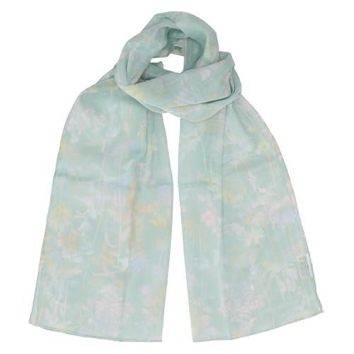 Laura Ashley Ladies Floral Long Handkerchief Scarf 100% Cotton UV Protection Pink 34x160cm