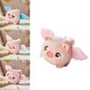Adorable Plush Flying Pig Pendant- Perfect Car Key Ornament For Girls With Vibrating Wings And Tail!