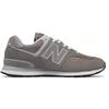 New Balance NB 574 Balance Abrasion Resistant Breathable Low Top Casual City Commute Running Shoes Unisex Gray D Width Sneakers ML574EGG(D Width)