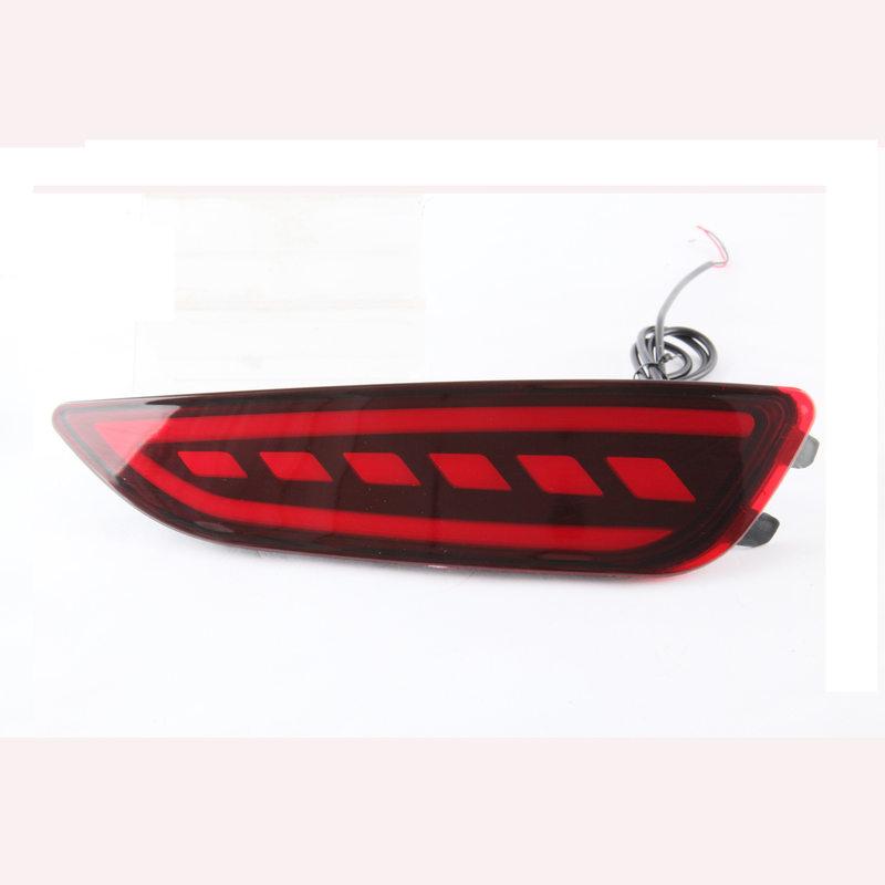 2 Pcs Car Tail Light LED Brake Light Taillight For Hyundai Accent 2012-2017 Hatchback 20 Rear Bumper Lamp