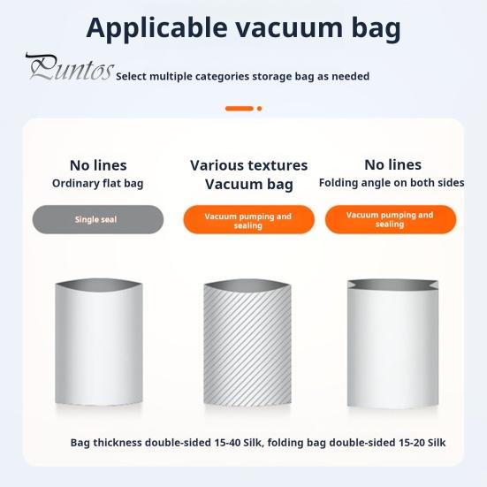 Vakuový zatavovací stroj s digitálním displejem s funkcí časovače 2 režimy těsnění EU zástrčka Automatická vakuová zatavovačka Kuchyňské potřeby