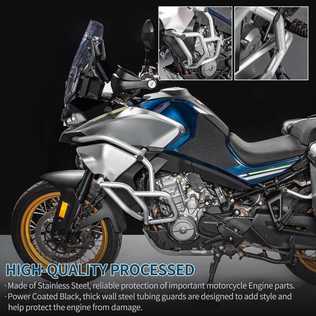 for 800MT Engine Guard Bumper for CFMOTO 800MT Highway Crash Bars Bumper Motorcycle Frame Protection Bumper 2021-2024