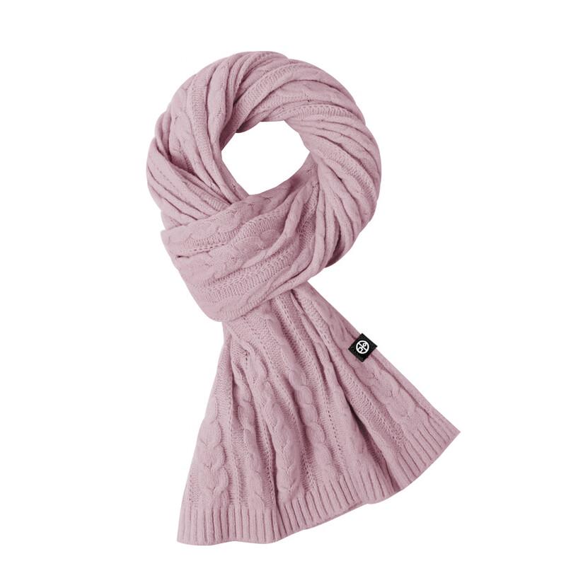Unisex De Velvet Warm Knitted Winter Scarf