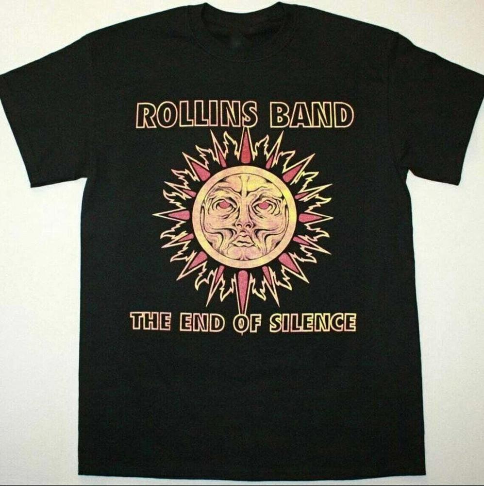Футболка Rollins Band The End Of Silence Полный размер S-5XL Унисекс S