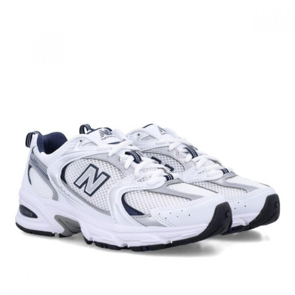 New Balance White Mesh Low Top Sneakers Nbmr530sg Wb