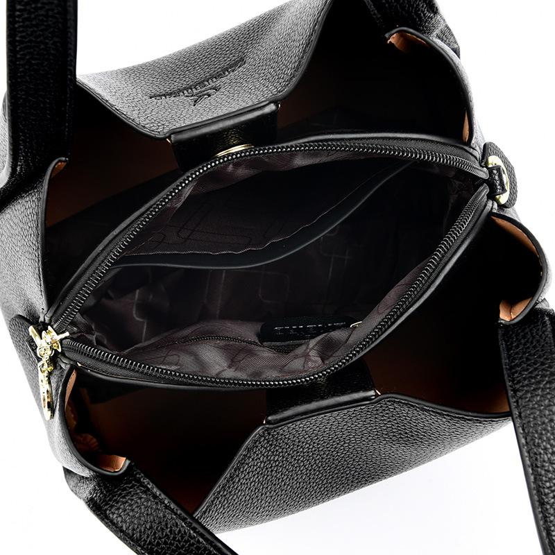 Crocodile Pattern Women's Bag Women's Handbag New Style Fashionable European and American Retro Women's Bag Shoulder Bag