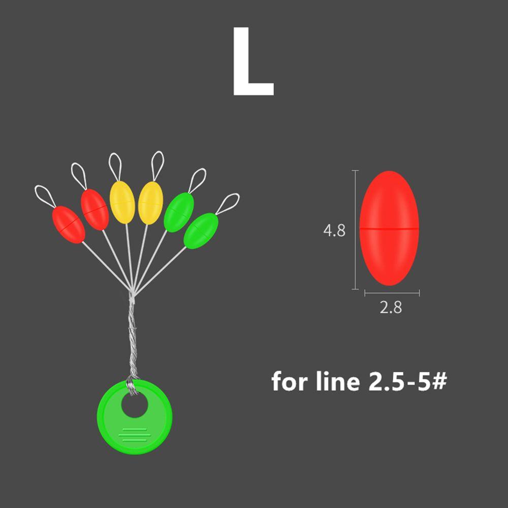 Rubber Stops Line Resistance Fishing Float Oval Floating Stopper Rubber Space Beans Fishing Bobber