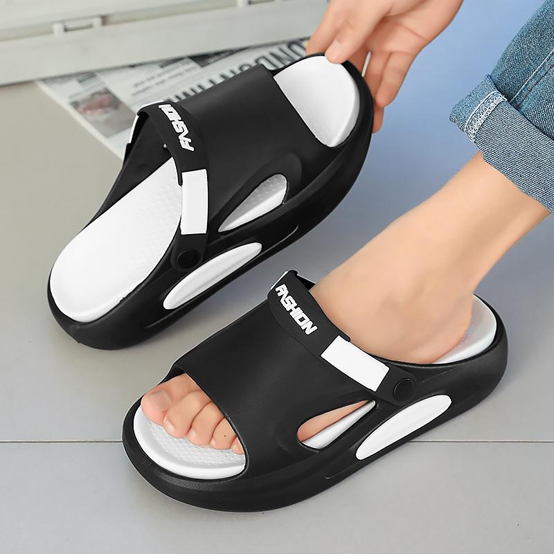 Summer New Men's Outdoor Sandals Slippers Beach Comfortable Soft Clogs Men Casual Shoes Non-slip Garden Shoes Men Beach Sandals