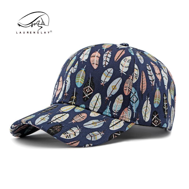 Personalized printed hat women's casual cap traveling shopping trend hardtop baseball cap men's visor tide