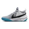 Nike Team Hustle D10 GS Γκρι Μπλε Κεραυνός Παιδικά Αθλητικά Παπούτσια Λευκό Λυκόγκριζο Μαύρο CW6735-104