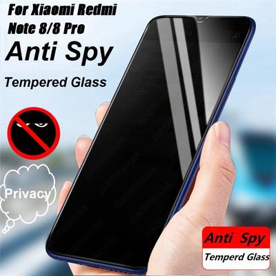 Protector de pantalla de cristal templado de privacidad antiespía Xiaomi Redmi Note 7 8 9 10 Pro 10T k20 k30 k40