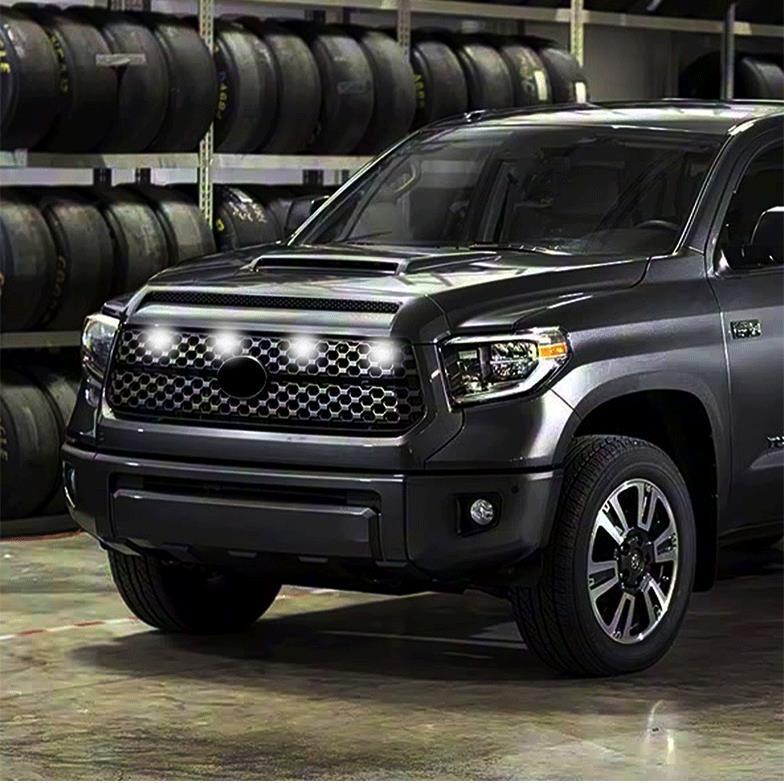 Toyota Tundra TRD Kühlergrill Lichter (2018-2021) - Gelbe Leuchten für den Kühlergrill