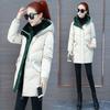Winter Women's Coat Hooded Padded Jacket Warmth Slim Fit Plus Size Fashion Free Shipping Wholesale