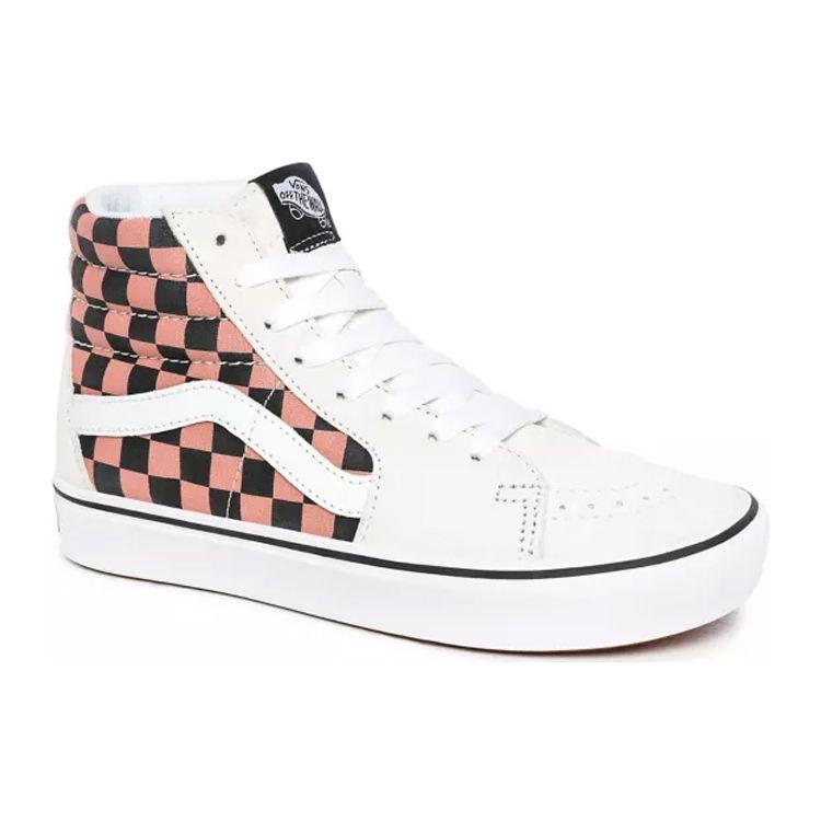 Vans Sk8 Mixed Media Comfycush High-Top Skate Schuhe Unisex Sneaker Braun VN0A3WMB1PC