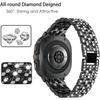 Diamond Band for Samsung Galaxy Watch 8 strap 40mm 44mm Sturdy stainless steel bracelet correa galaxy watch 8 classic 46mm belt