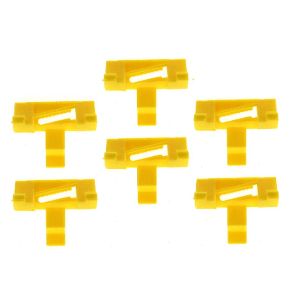 6 szt. Klips Listwy Ozdobnej Listwa Szyby Przedniej Trwały Dla Volvo S60 XC70 V70