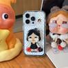 Love polka dot crying baby is suitable for Apple 11promax mobile phone case mirror Xiaomi 11oppo Huawei vivo
