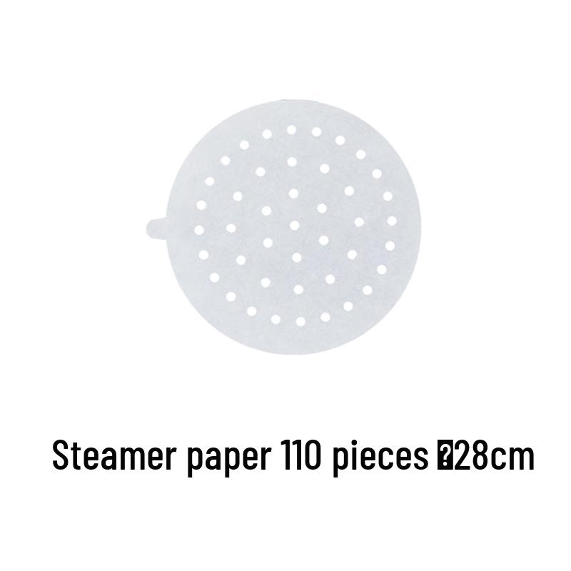 Chuidahuang Rice Husk Steamer Paper (28cm, 110 Pcs)