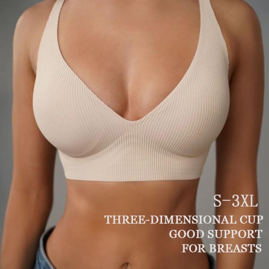 Non Marking Underwear, Top Support, Adjustable Underwear, Women's Underwear, Small Stripes, Gathered Underwear, Thin Underwear, Underwire, Bra