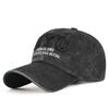 Vintage Washed Cotton Baseball Cap Men NYC Letter Embroidery Dad Hat Women Retro Distressed  Streetwear Casquette