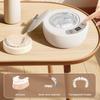 X88 Ultrasonic Cleaner with UV Sterilization 5-Speed Touch Control Eyeglass Cleaner Retainer Cleaning Machine, EU Plug