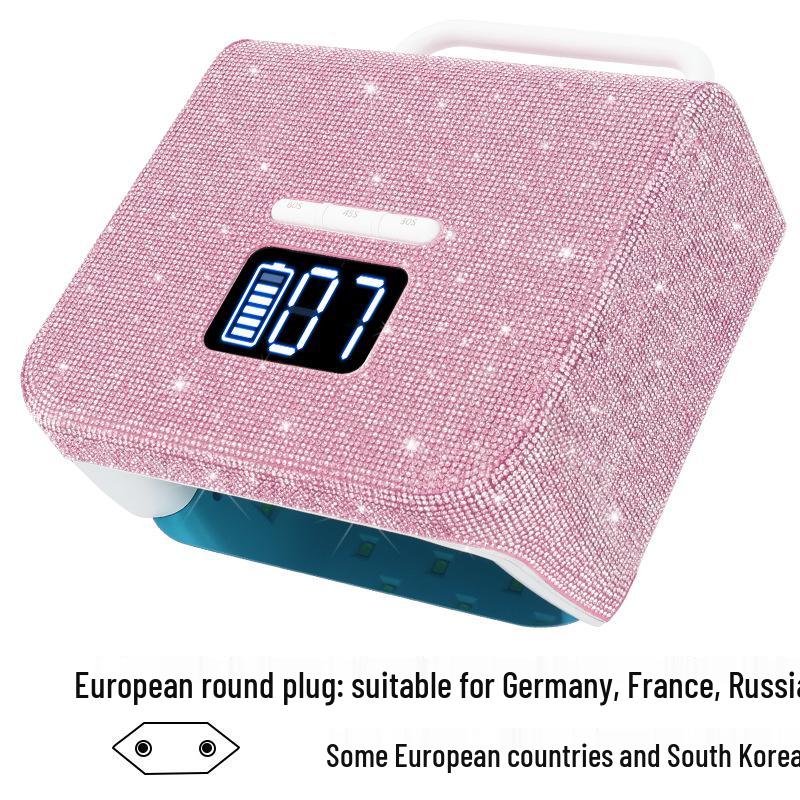 

BY10 High Power Wireless Nail Lamp 220W - Quick-Drying Gel Polish Phototherapy Machine