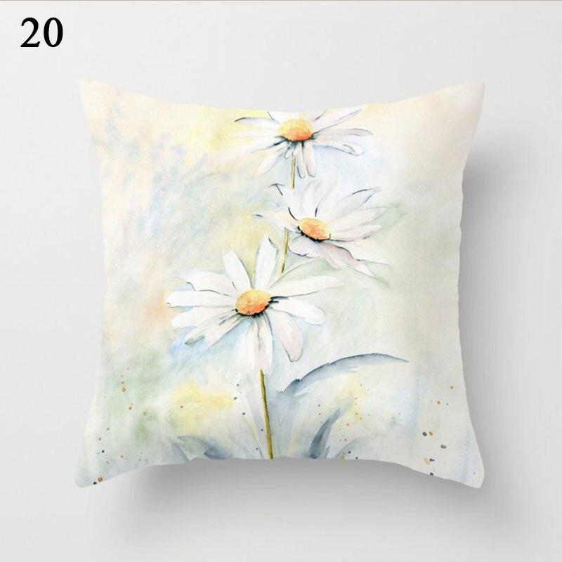 Daisy Cushion Cover Car Decoration Sofa Pillow Cover Home Goods Pillow Cover Pillow Cover Pillow Cover Hot Sale