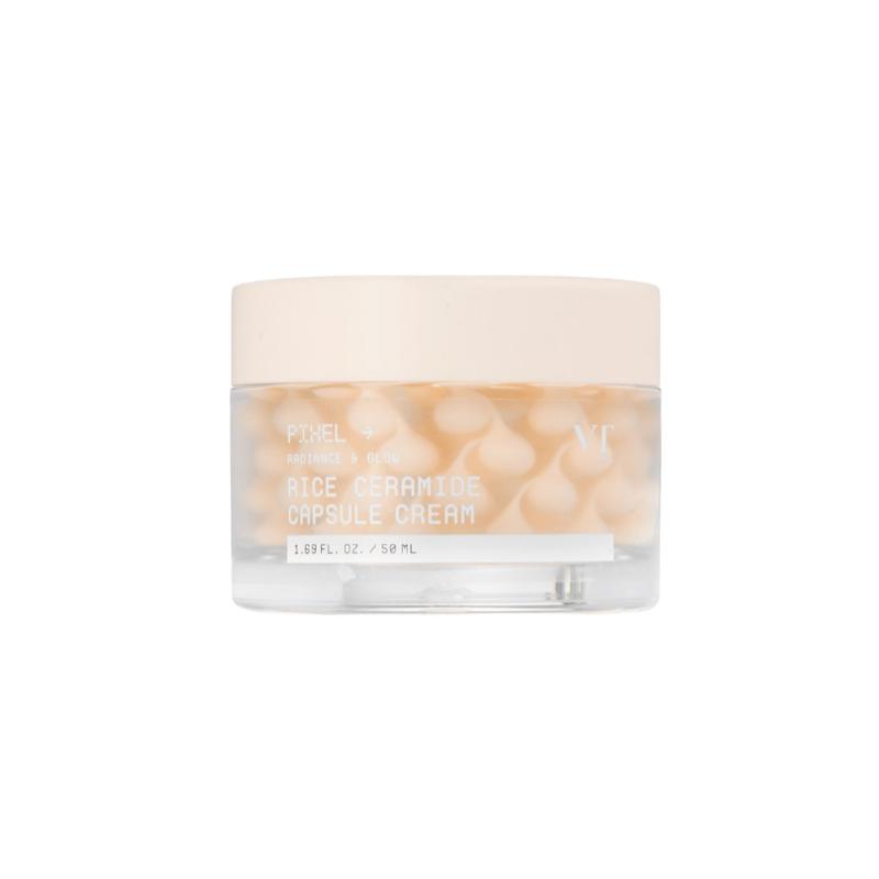 [VT COSMETICS] Rice Ceramide Capsule Cream 50ml Intensive Barrier Strengthening & Deep Hydrating Glow Therapy