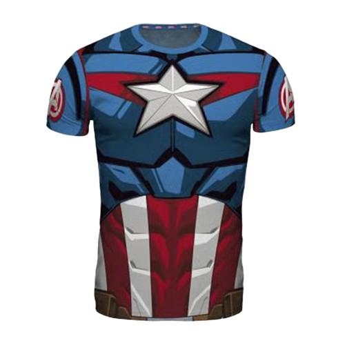 Captain America Mens Logo T-Shirt