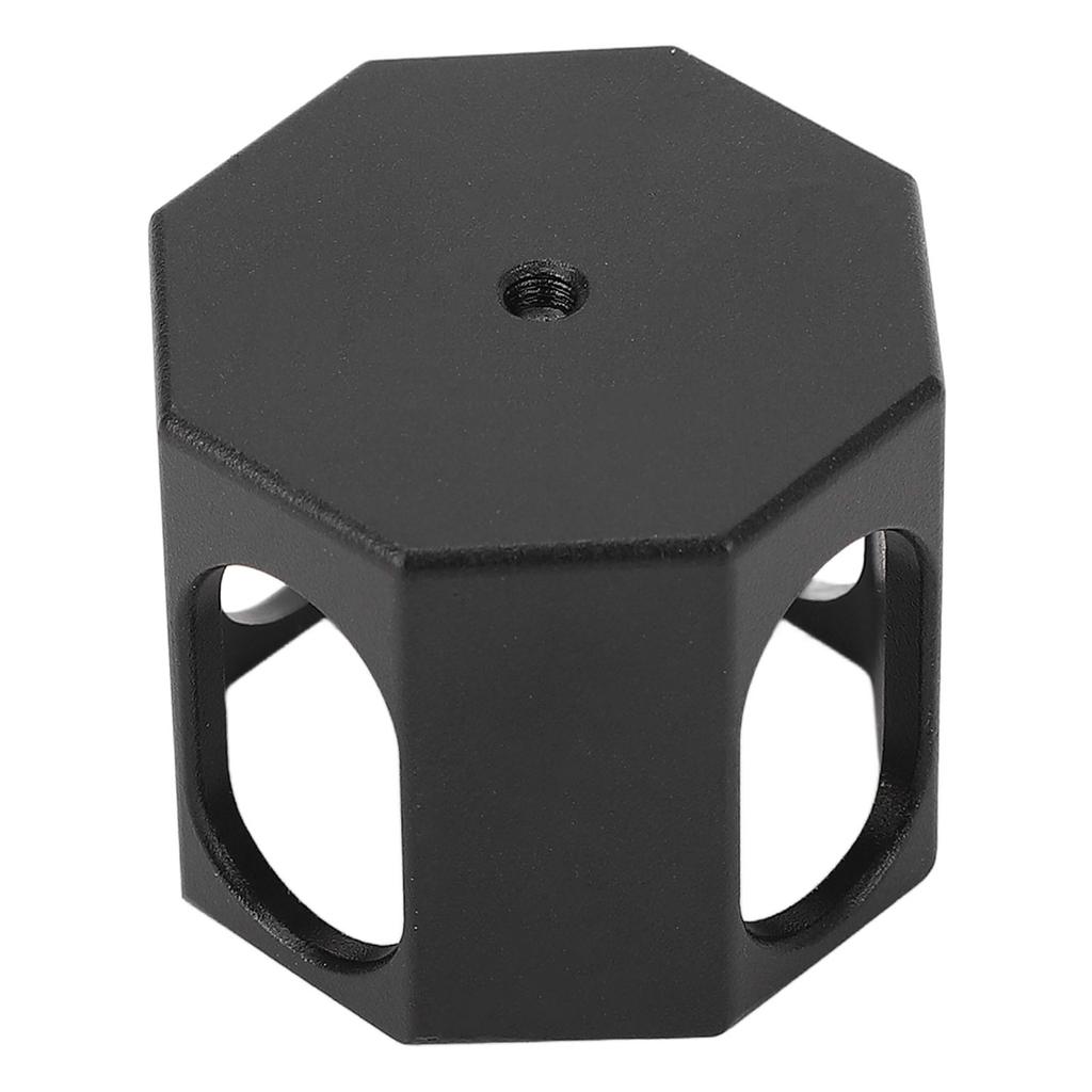 Billardkreidehalter Einzelabschnitt Tragbar Achteckiges Magnetisches Kreideetui für Runde Kreide