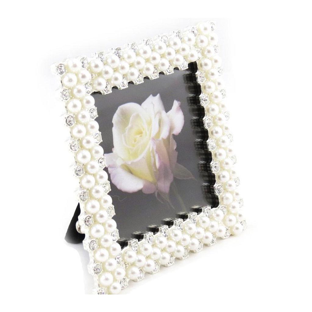 Les Trésors De Lily [J3238] - Cadre Photo 'Romance' cristal chrome - Photo 7. 5x7. 5 cm
