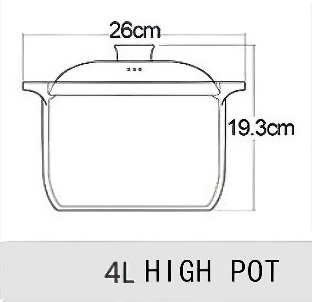 Ceramic Casserole Japanese Pink Yellow Round Multiple Size Cooking Soup Pot Household Kitchen Supplies Saucepan Cookware