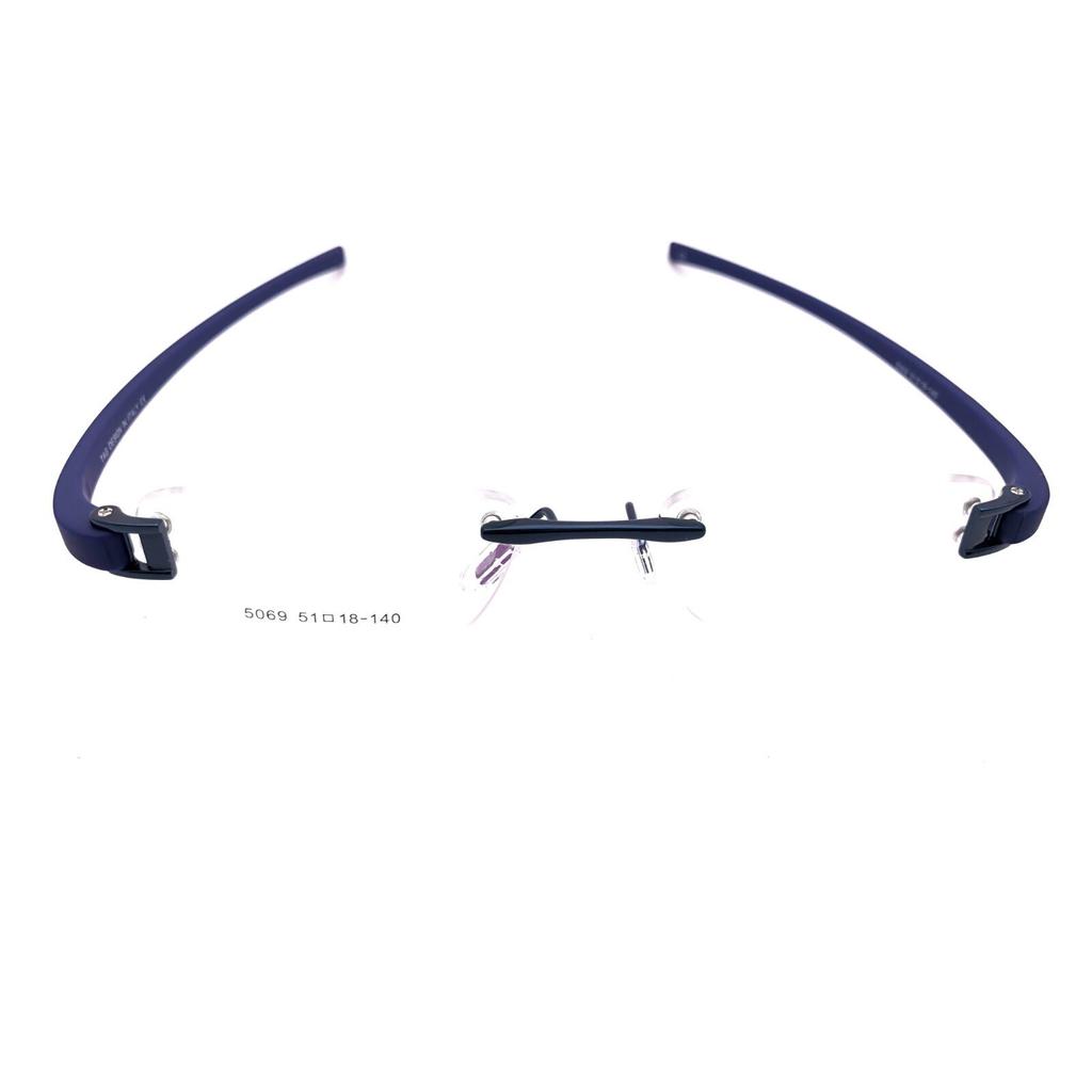 RSINC Rimless Light Weight, Frame/eyeglass  Blue-Blue-Mix-1 JL286093830605