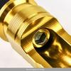 Artudatech Foot Pegs Step Foot Step for Honda CBR250RR 2017-2021 Motorcycle Step Foot Peg Footrest Pedal Footboard Gold