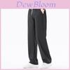 Casual Pants Men Summer Breathable Ice Silk Sports Trousers With Drawstring For Youth Activewear
