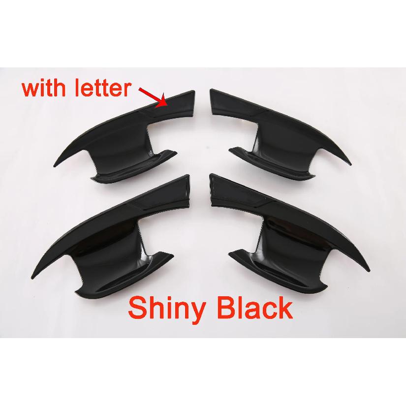 For BYD ATTO3/Yuan Plus 2024 ABS Plastic Door Handle Bowl Cover Armrest Handrail Frame Trim Auto Exterior Accessories