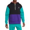 Jordan Color-Block Casual Sports Long Sleeve Hooded Sweatshirt Men Sweatshirt Multicolor CK6684-011
