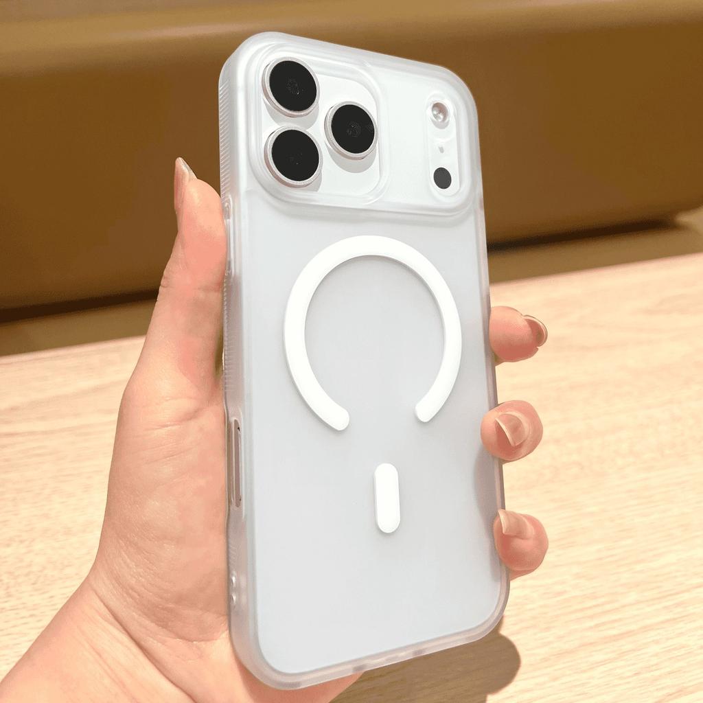 Luxus stoßfester Bumper für Magsafe Hülle für iPhone 17 Air 16 15 14 Plus 13 12 11 Pro Max Klar Magnetisches Armor Mattes Rückcover