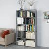 Simple Bookshelf Metal Storage Rack Assembled Living Room Shelf Multilayer Desktop Wall Shelf Save Space Book Organizer Bookcase