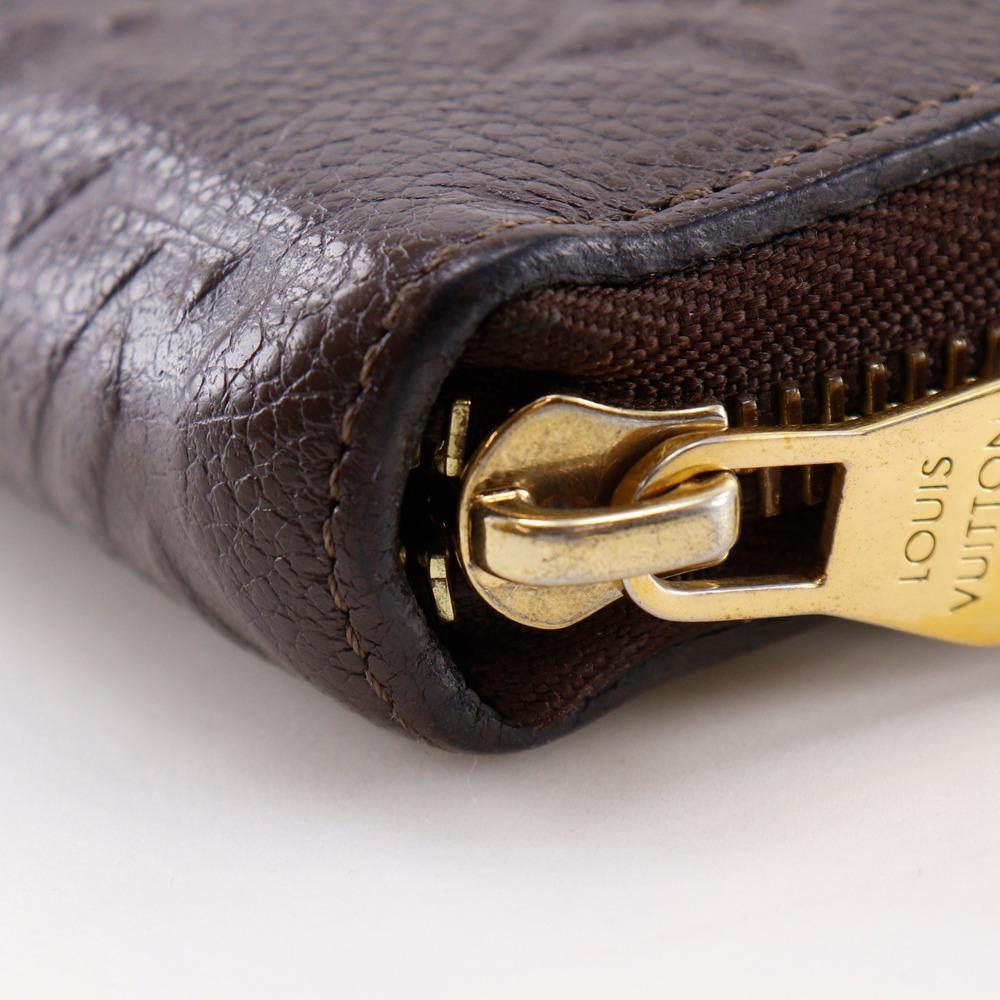 LOUIS VUITTON Portefeiulle Scrett Ron Purse M93436 Ombre Brown Monogram Ann Platt unisex Used