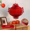Chinese Horse Year 2026 Lanterns: 3D Honeycomb Hanging Ornaments for New Year and Spring Festival Decor.