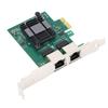 Dual Port Gigabit Netzwerk Karte PCIe X1 RJ45 für 82575 Chipsatz Ethernet Karte für Win für Linux für Re