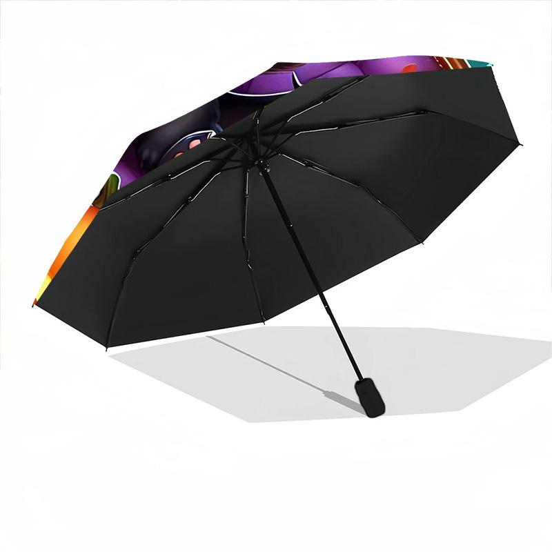 1pc Halloween Bat Automatic Folding Umbrella. Portable Collapsible Design, Best Birthday Festival Gift Yy250924178