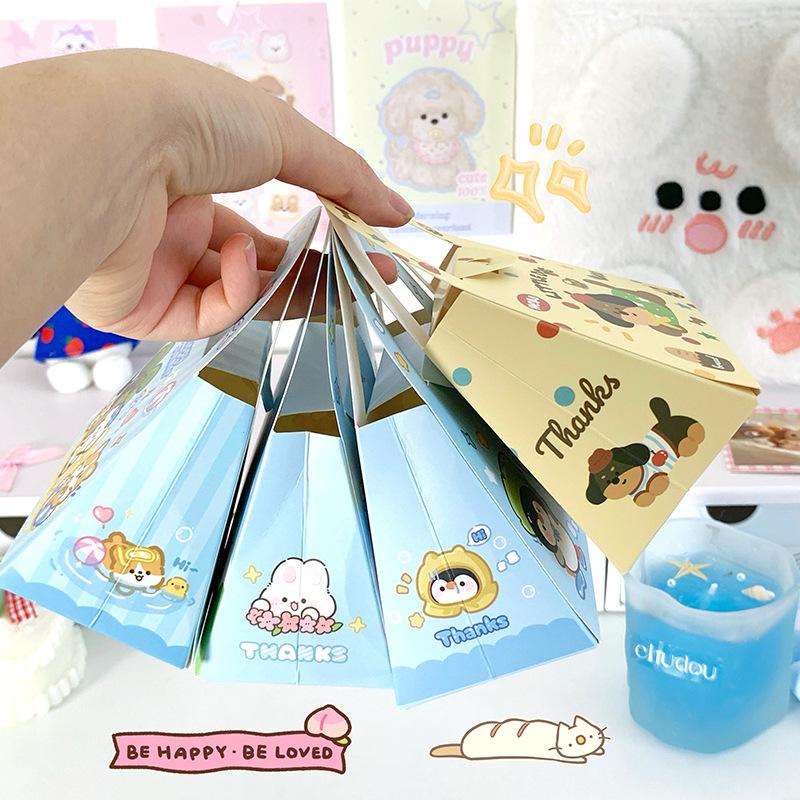 Chinese Valentine's Bear Schoolbag Graduation Candy Box - Birthday & Baby Gift Souvenir - Portable Paper Gift Box