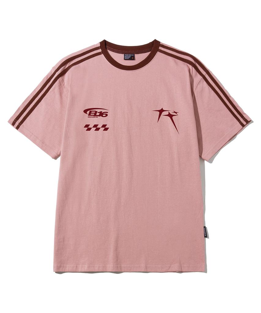 ELIMENO El No.16 Track Line Short Sleeve T-Shirt 5 Colors (Type A)